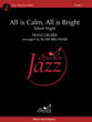 All Is Calm, All Is Bright Jazz Ensemble sheet music cover